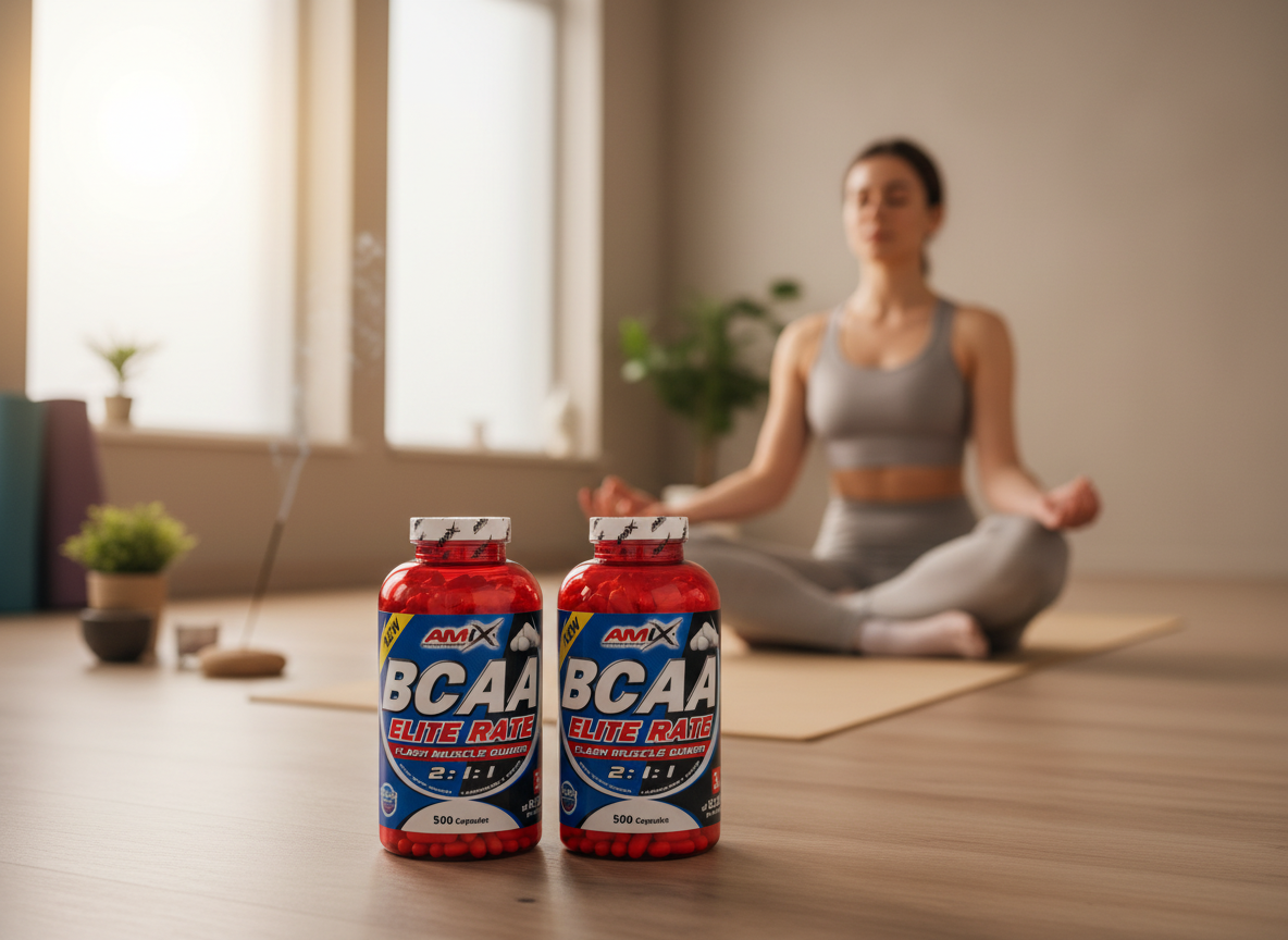 Amix 2x BCAA Elite Rate 500 kapslí