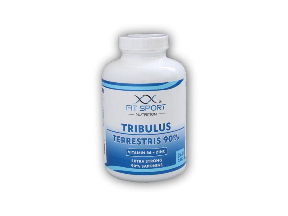 FitSport Nutrition Tribulus Terrestris 90% + Vitamin B6 + Zinc 240 kapslí