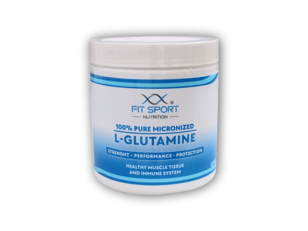FitSport Nutrition 100% Pure Micronized L-Glutamine 330g