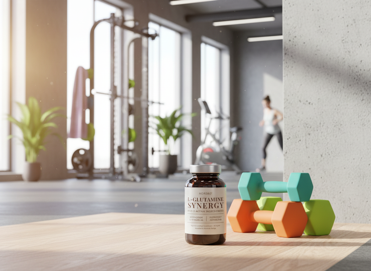 Nordbo L-Glutamine Synergy 90 kapslí