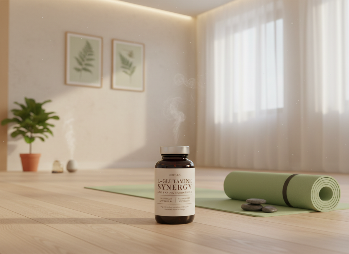 Nordbo L-Glutamine Synergy 90 kapslí