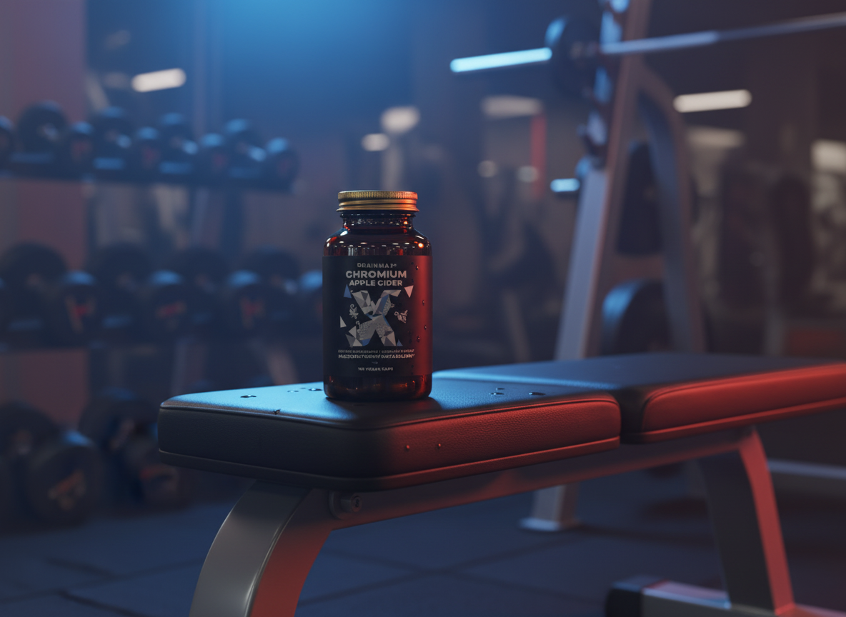 BrainMax Chromium & Apple Cider 100 rostlinných kapslí