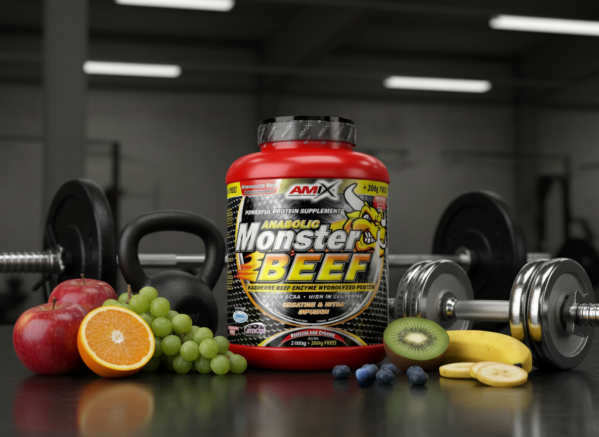 Amix Anabolic Monster BEEF 90% Protein 2200g