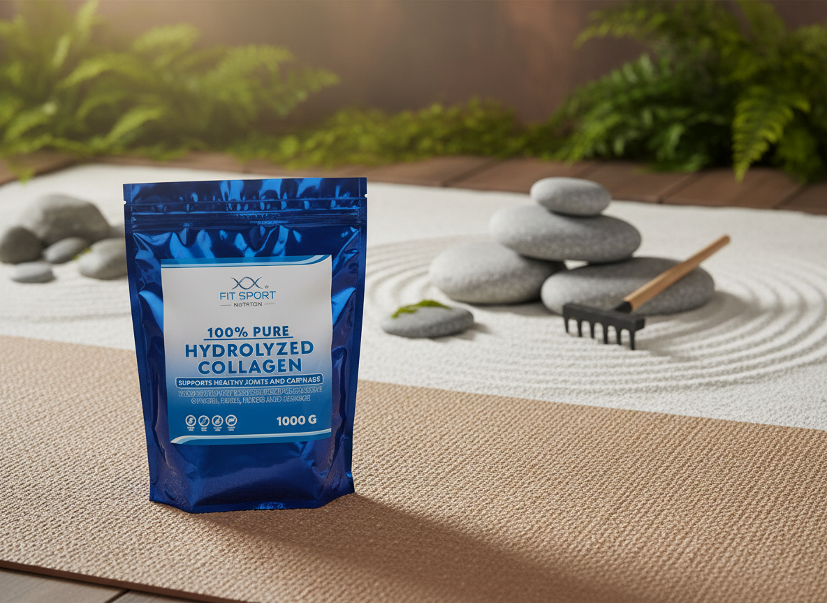 FitSport Nutrition 100% Pure Hydrolyzed Collagen 1000g - Hydrolyzovaný Kolagen