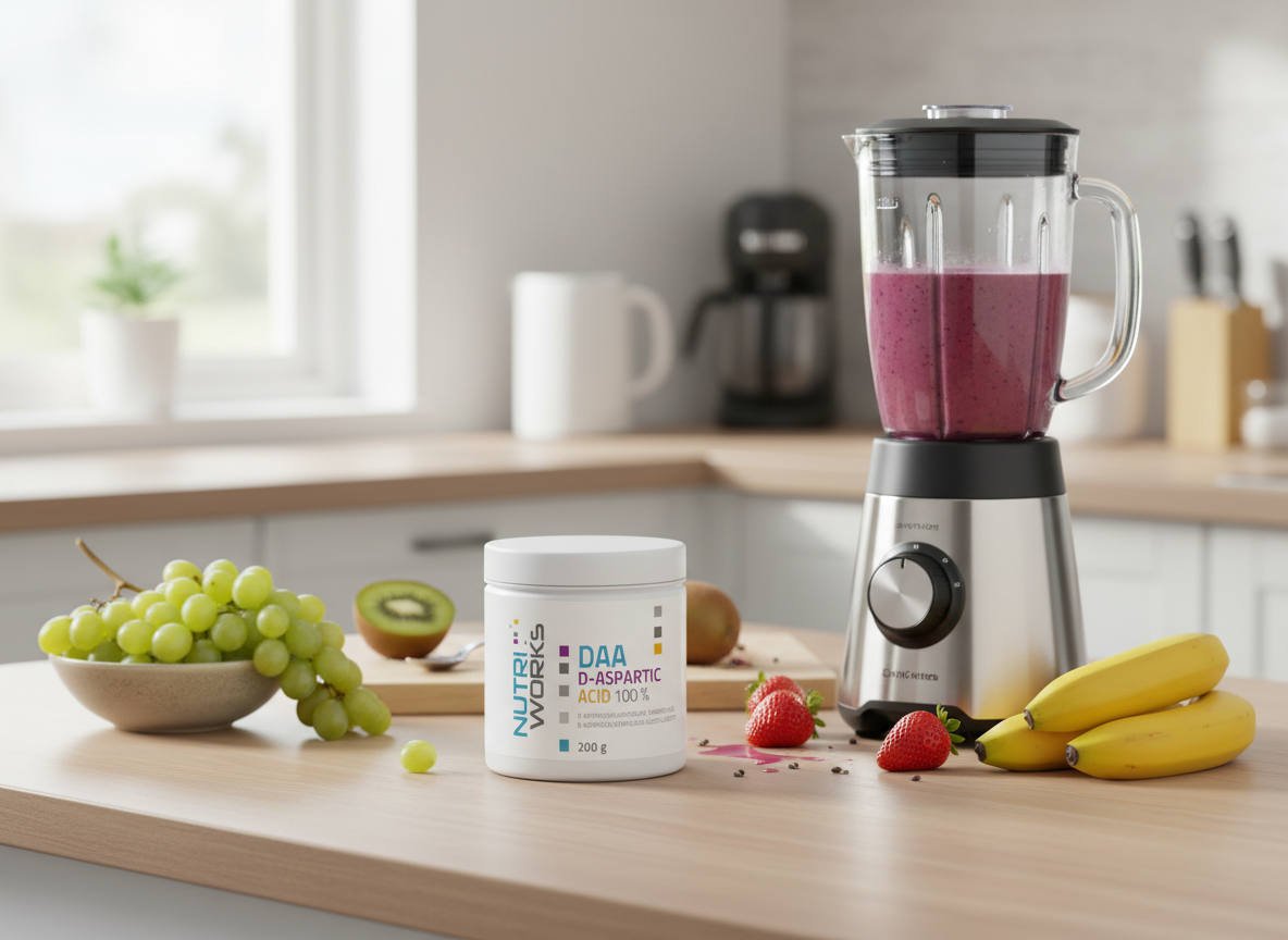Nutri Works DAA D-aspartic Acid 100% 200g