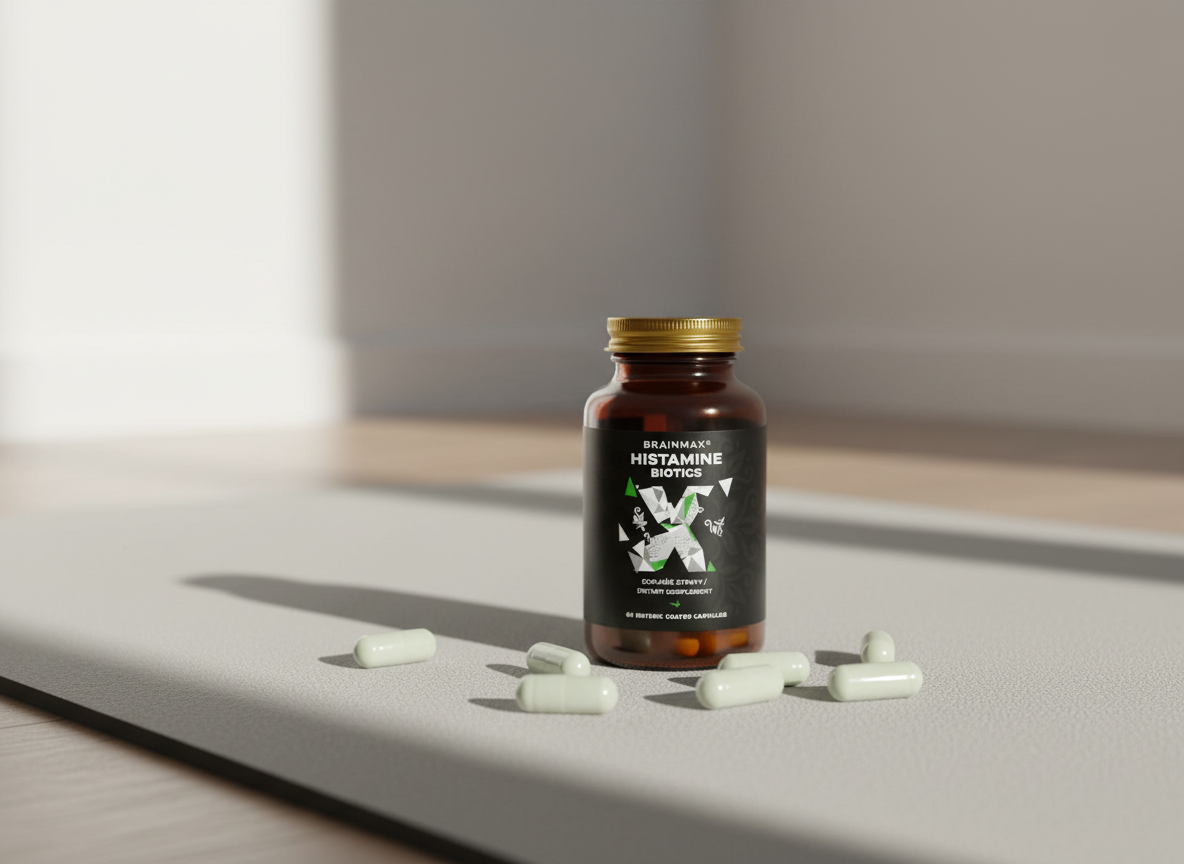 BrainMax Histamine Biotics, Histamin Probiotika 60 enterosolventních kapslí