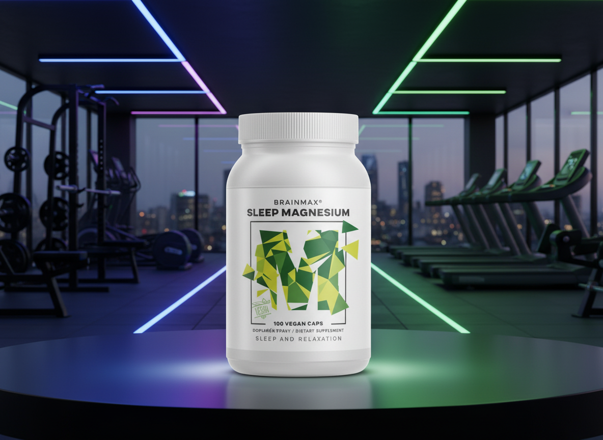 BrainMax Sleep Magnesium 320mg 100 kapslí