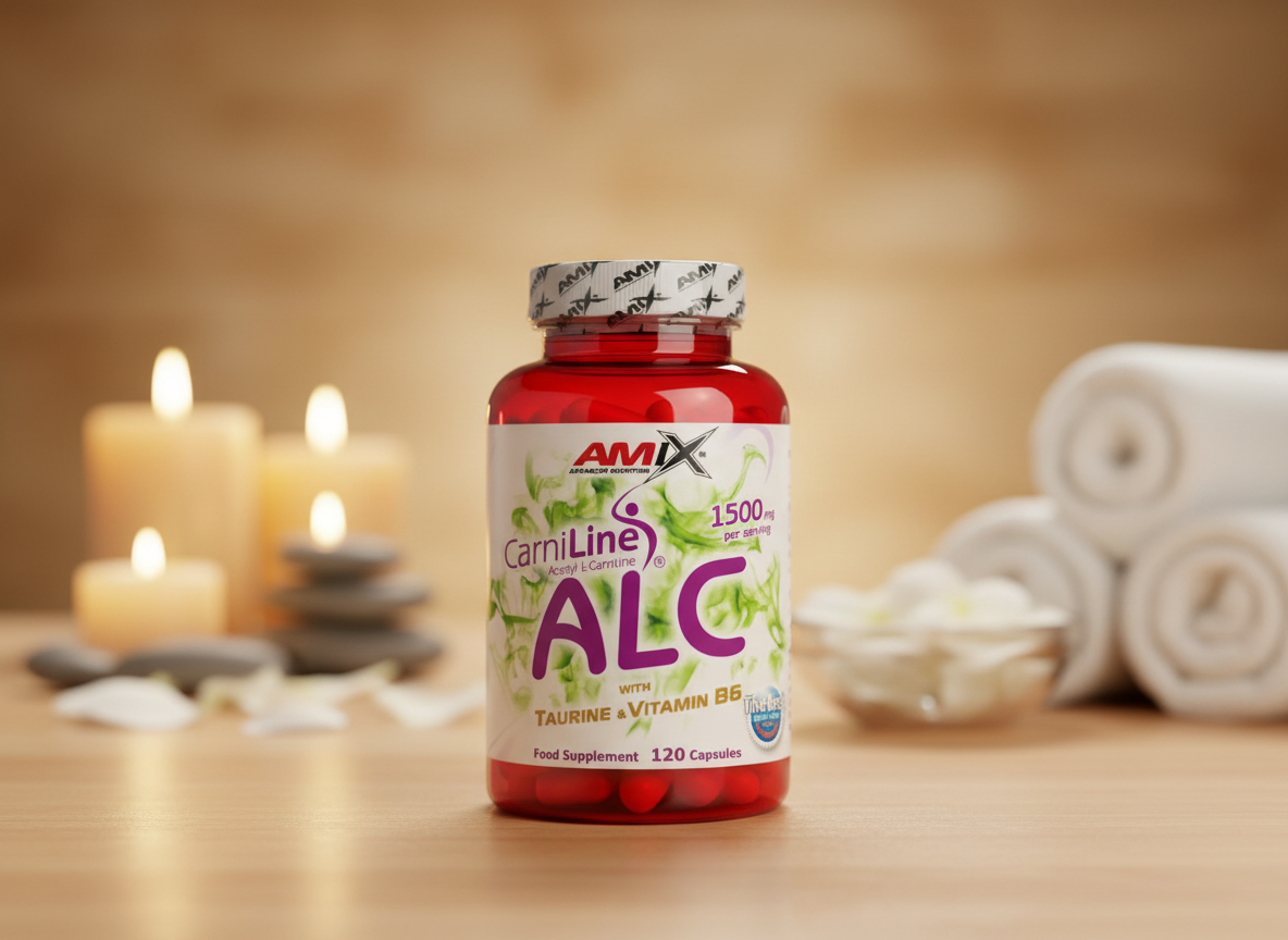 Amix ALC with Taurine + Vitamin B6 120 kapslí