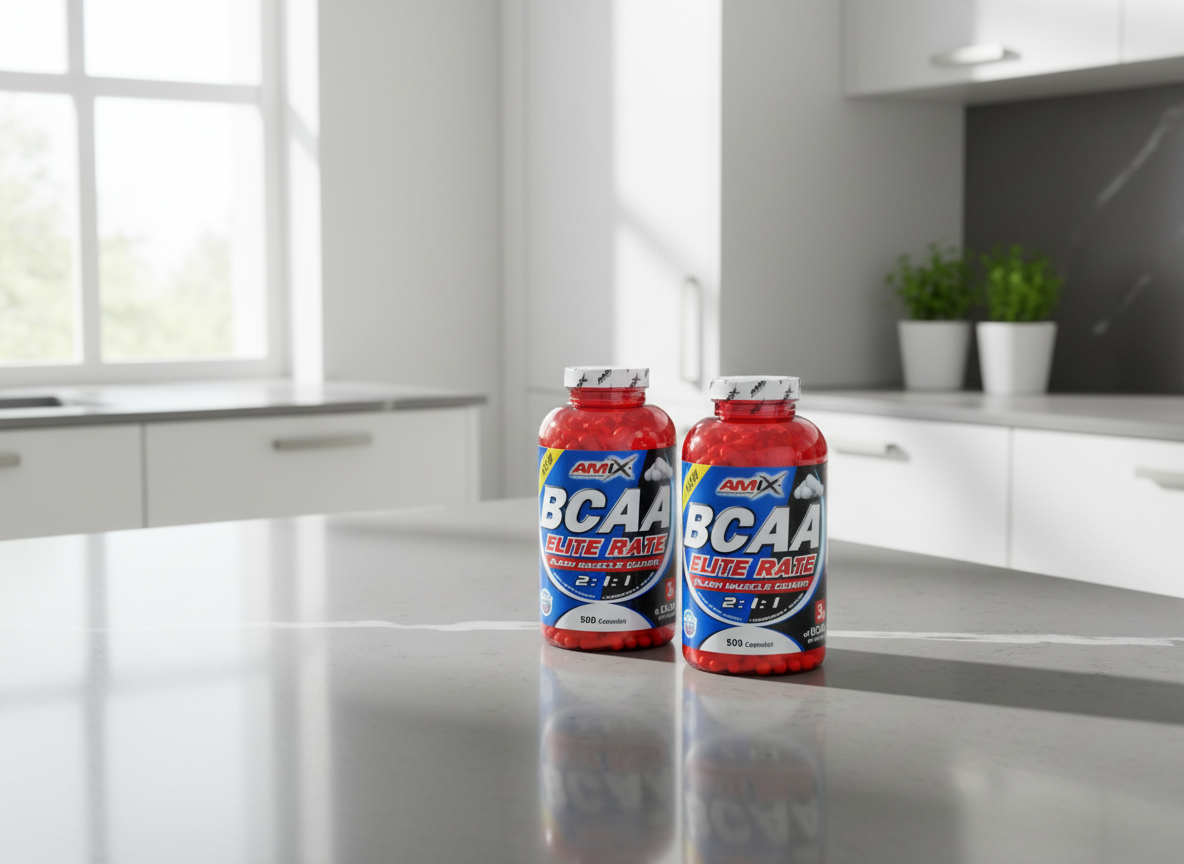 Amix 2x BCAA Elite Rate 500 kapslí