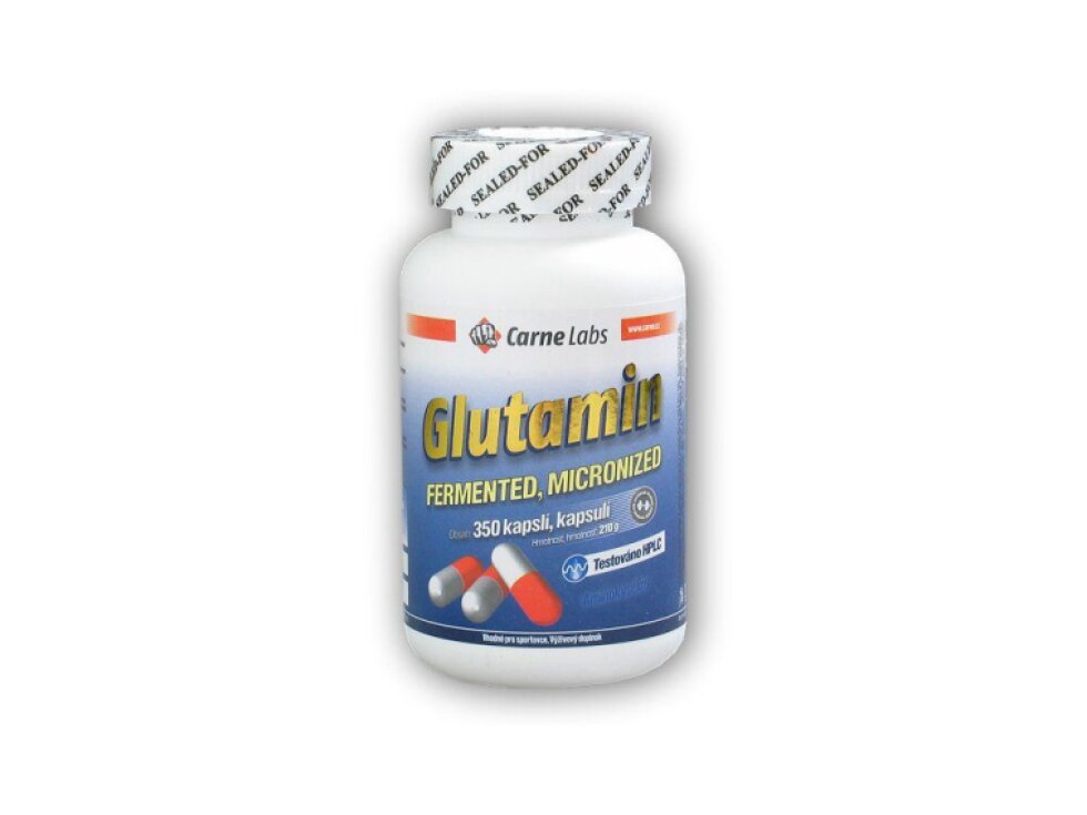 Carne Labs L-Glutamin 500 mg 350 kapslí