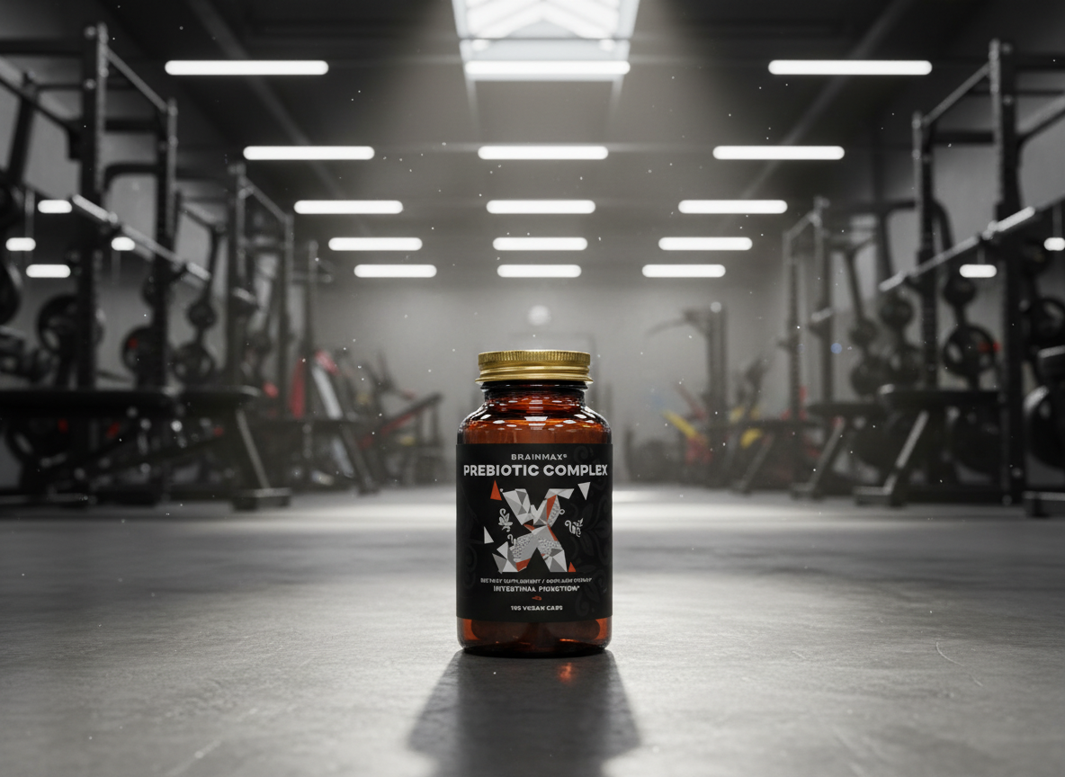 BrainMax Prebiotic Complex, prebiotická směs BIO 100 rostlinných kapslí