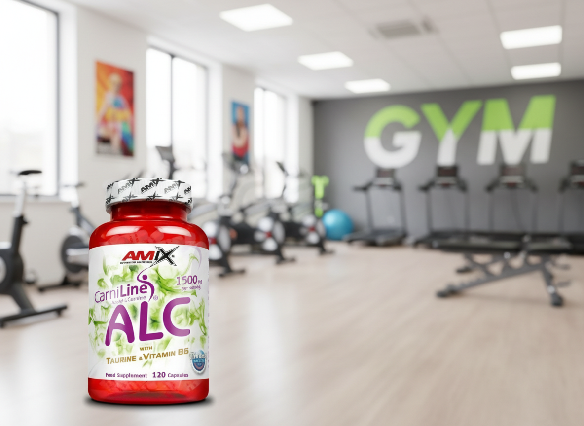 Amix ALC with Taurine + Vitamin B6 120 kapslí