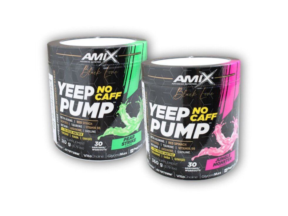 Amix Black Line Black Line Yeep Pump NO CAFF 345g