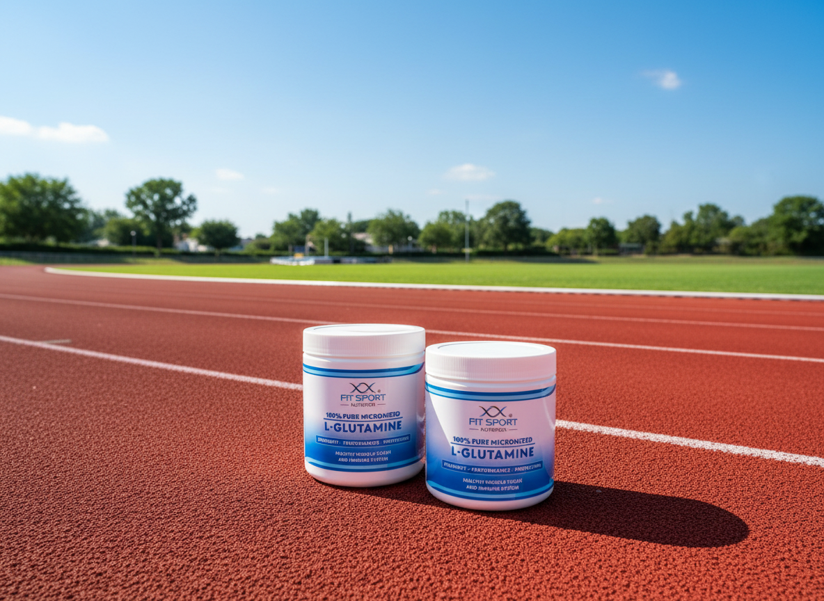 FitSport Nutrition 2x 100% Pure Micronized L-Glutamine 330g