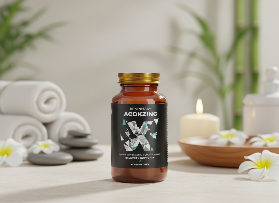 BrainMax ACDKZINC 90 rostlinných kapslí