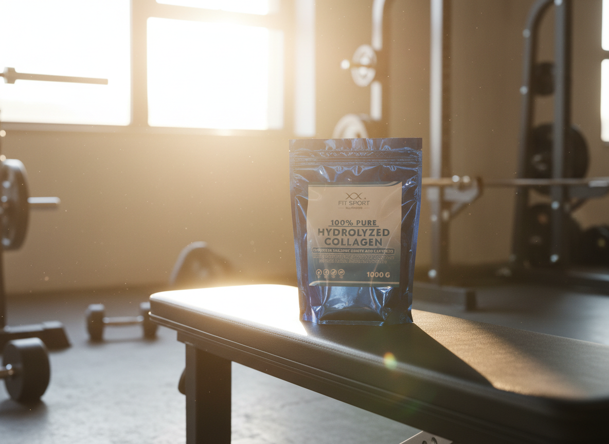 FitSport Nutrition 100% Pure Hydrolyzed Collagen 1000g - Hydrolyzovaný Kolagen