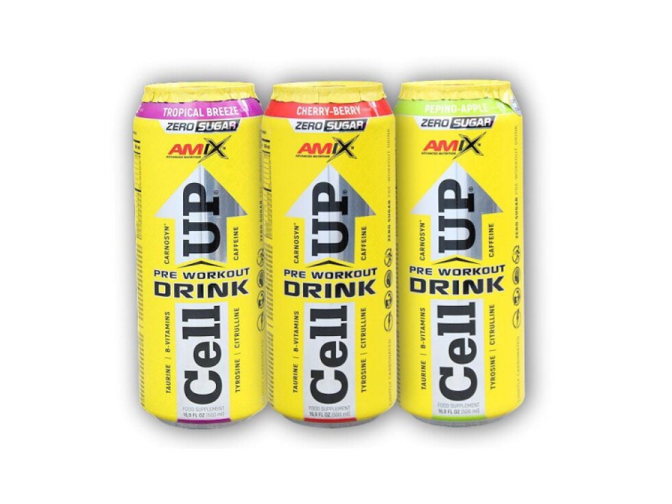 Amix Pro Series CellUP PreWorkout Drink 500ml