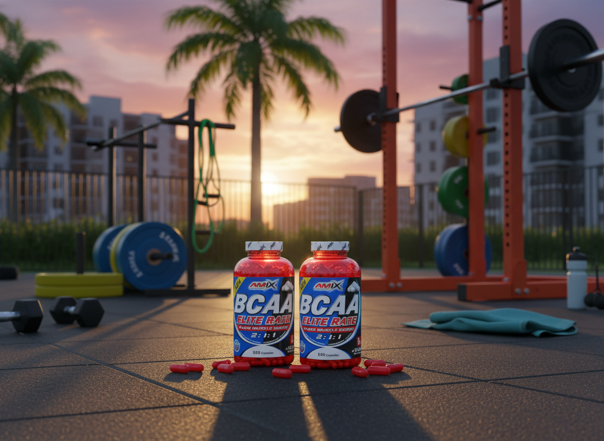 Amix 2x BCAA Elite Rate 500 kapslí