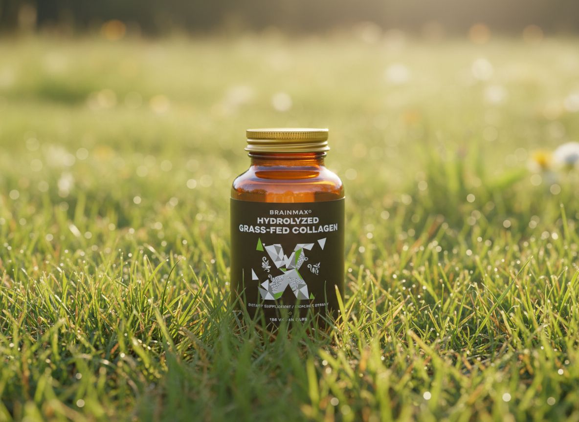 BrainMax Hydrolyzovaný GrassFed Collagen 600mg 100 kapslí