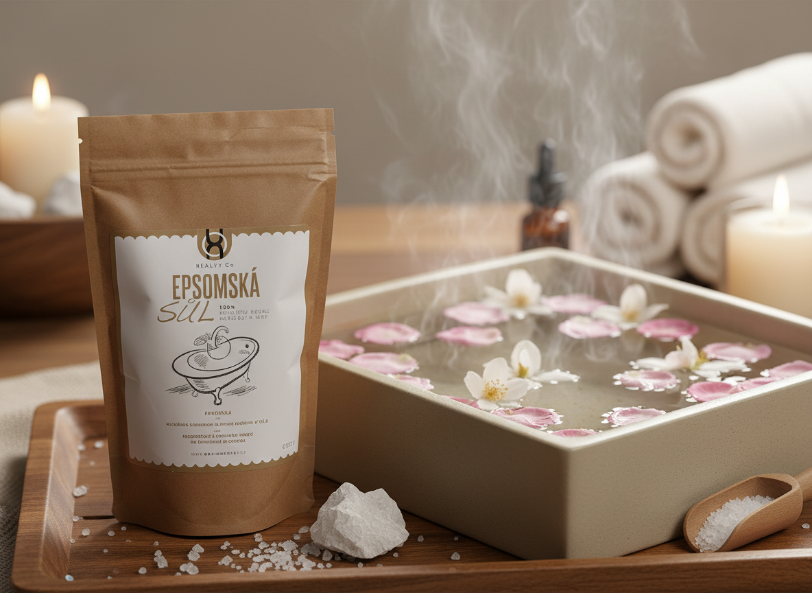 BrainMax Pure Epsomská sůl 1000g