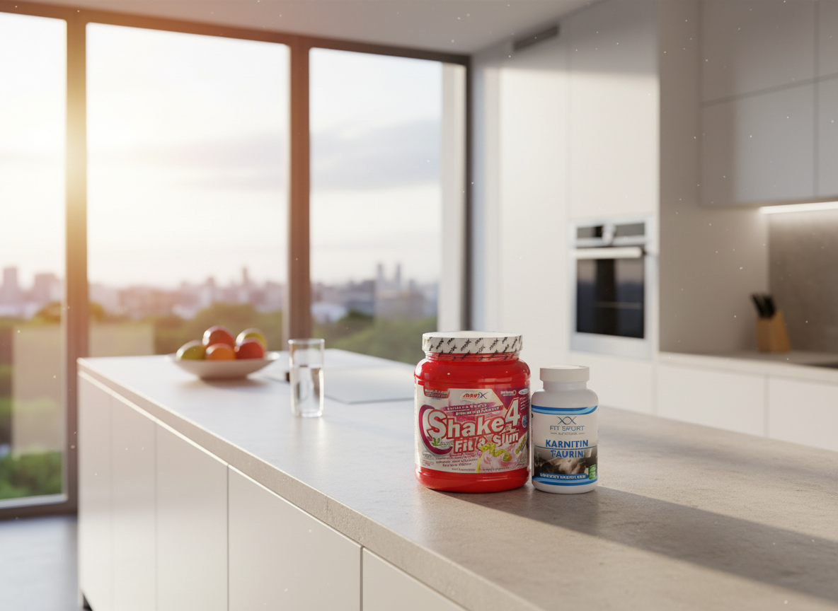 FitSport Nutrition Karnitin Taurin 120cp + Shake4 500g