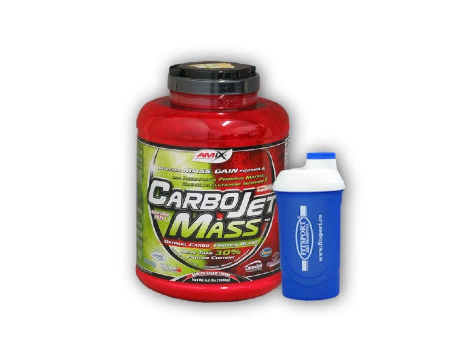 Fitsport CarboJet Mass Professional 3000g + šejkr