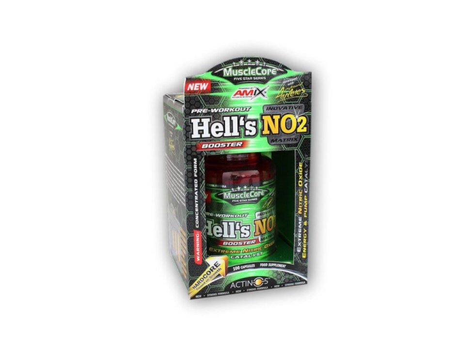 Amix MuscLe Core Five Star Series Hells NO2 100 kapslí