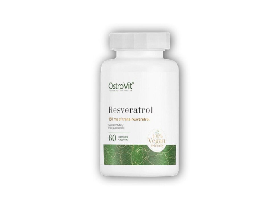 Ostrovit Resveratrol VEGE 60 kapslí