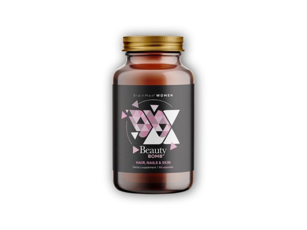 BrainMax Women Beauty Bomb vlasy, nehty, pleť 90 kapslí