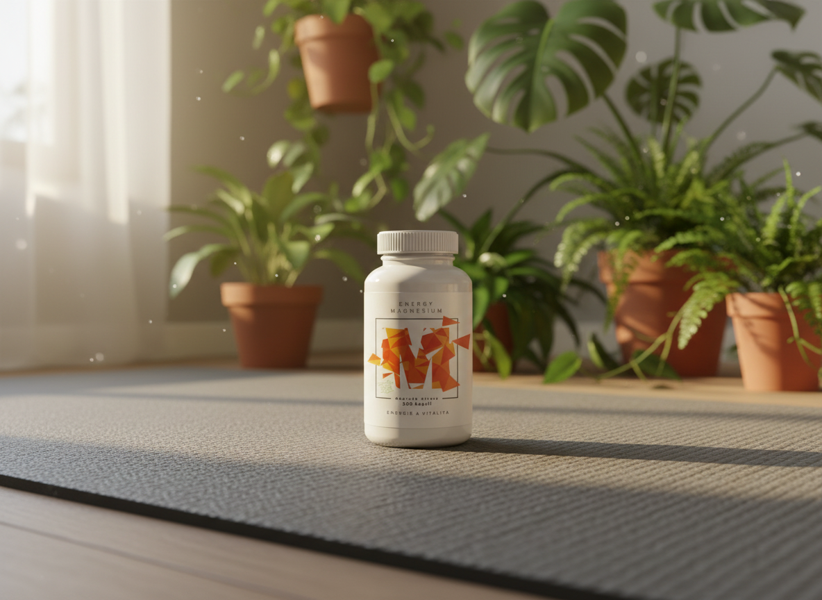 BrainMax Energy Magnesium 1000mg, Hořčík Malát 200mg 200 kapslí