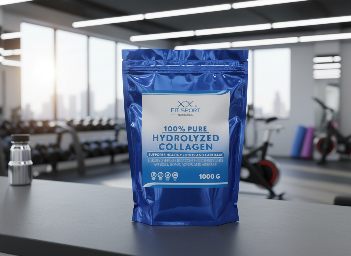FitSport Nutrition 100% Pure Hydrolyzed Collagen 1000g - Hydrolyzovaný Kolagen