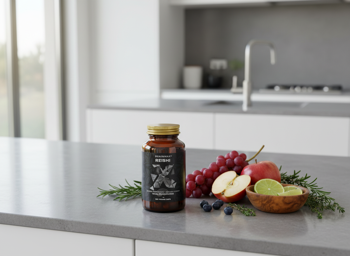 BrainMax Reishi extrakt 500mg 100 rostlinných kapslí