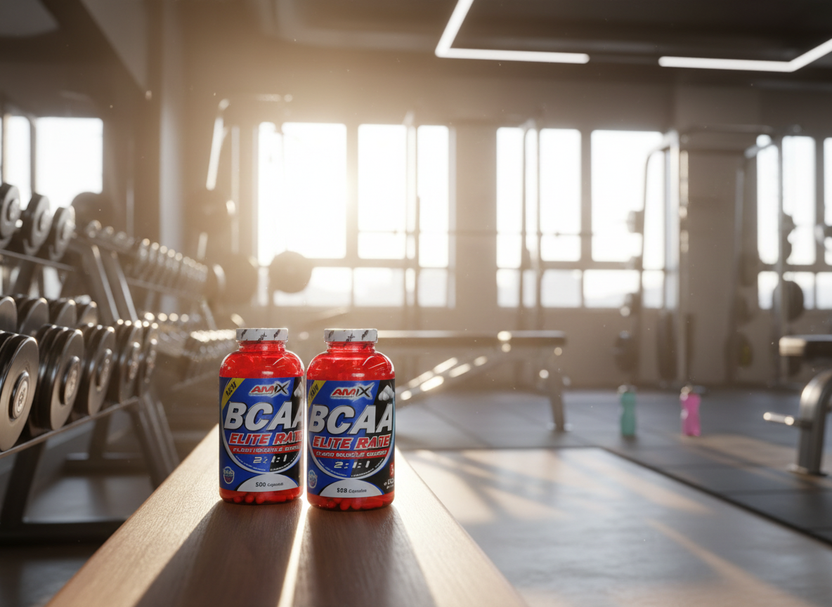 Amix 2x BCAA Elite Rate 500 kapslí