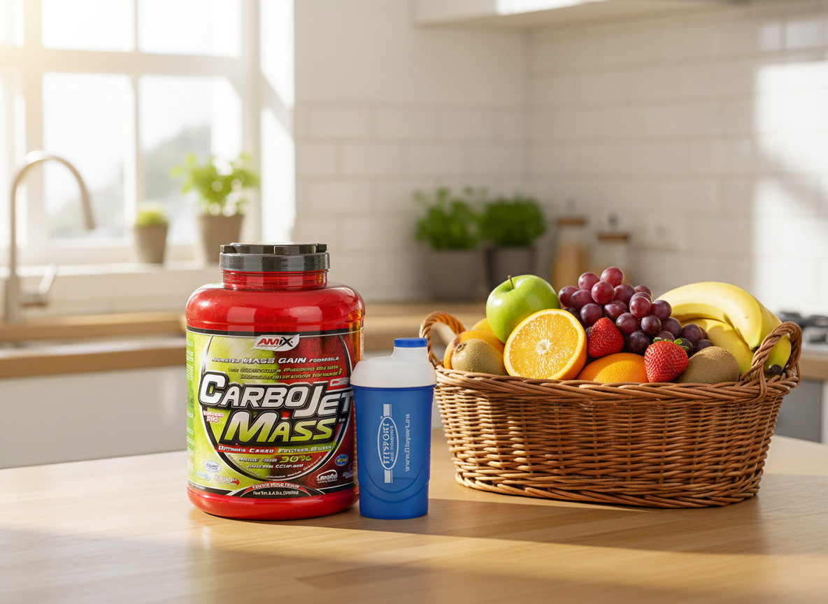 Fitsport CarboJet Mass Professional 3000g + šejkr