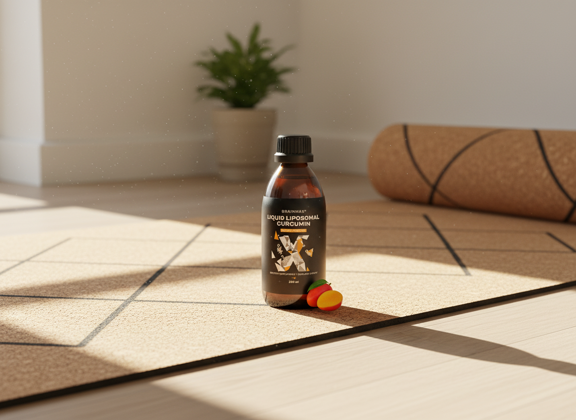 BrainMax Liquid Liposomal Curcumin 200mg 250ml