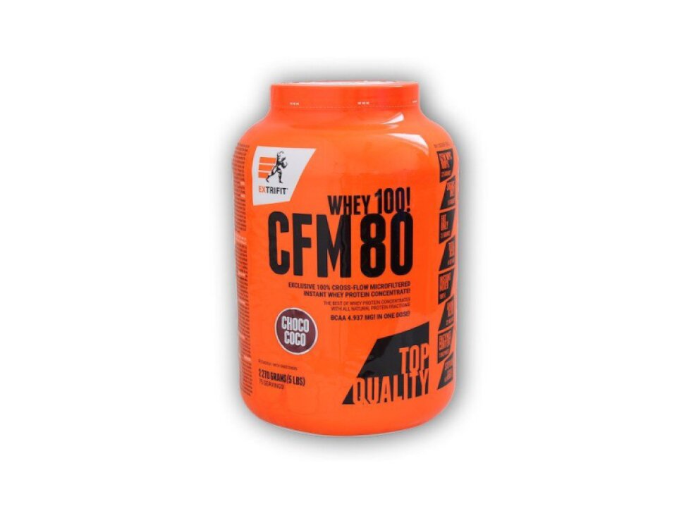 Extrifit CFM Instant Whey 80 Whey 100! 2270g doza