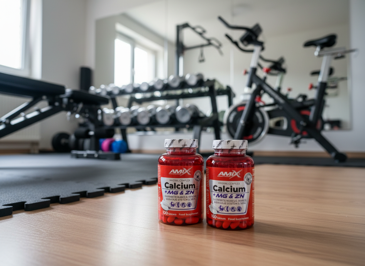 Amix 2x Calcium + Magnesium + Zinek 100tablet