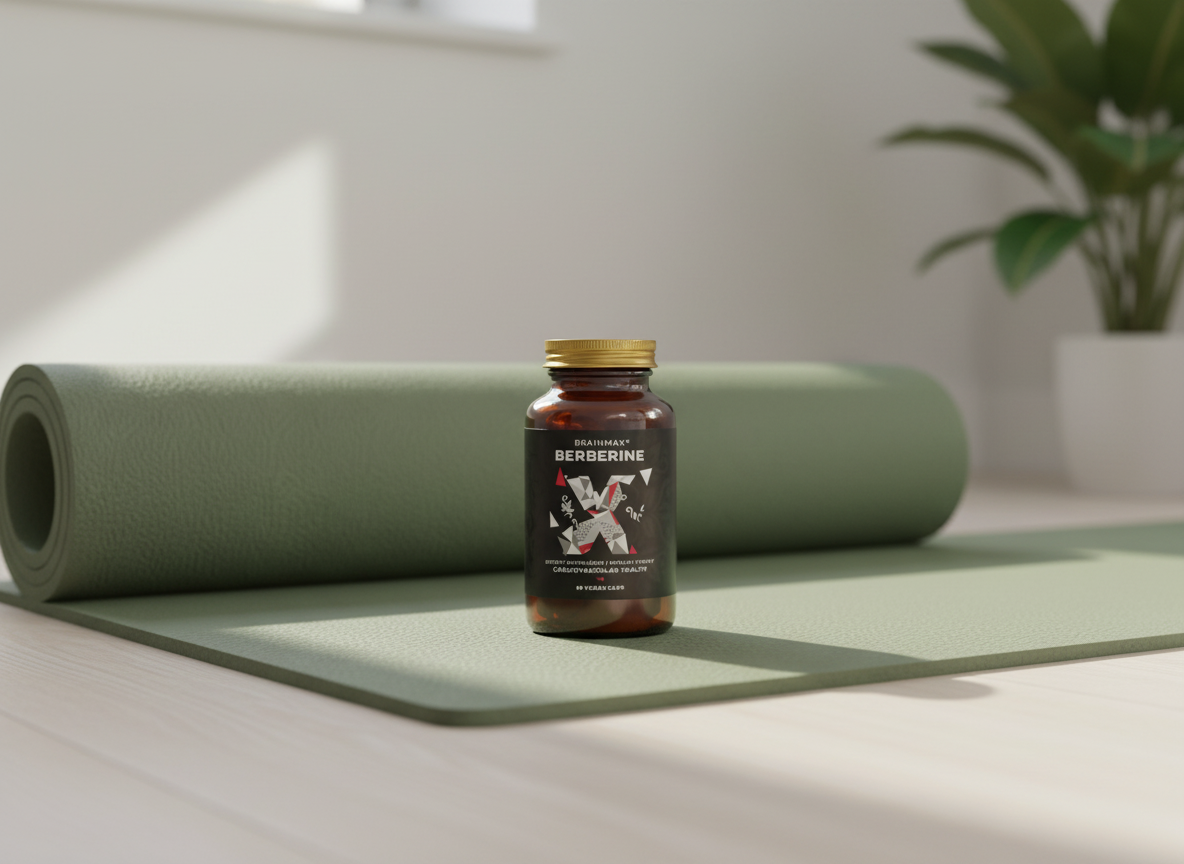 BrainMax Berberin 500mg 90 rostlinných kapslí