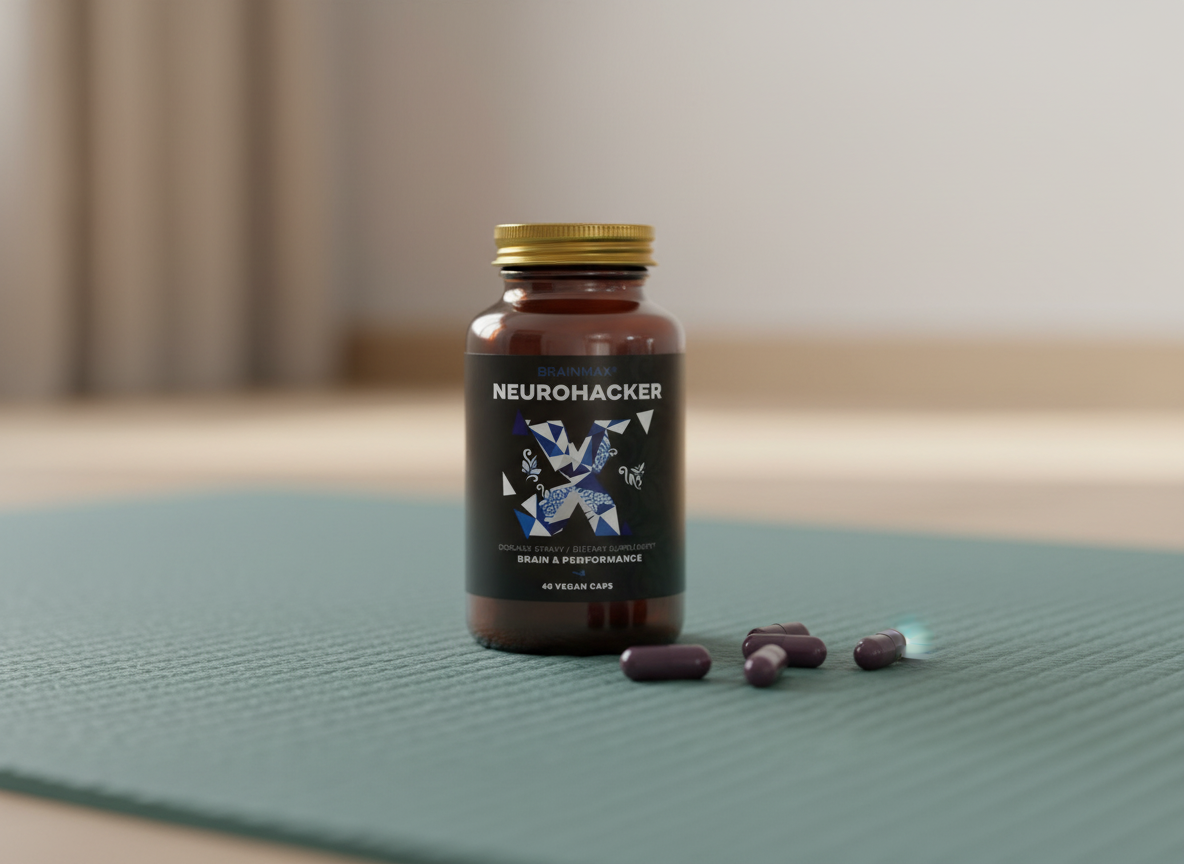 BrainMax NeuroHacker Dopamine Upgrade! 60 rostlinných kapslí