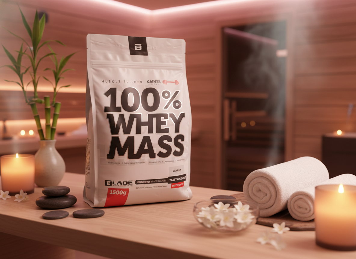 Hi Tec Nutrition BS Blade 100% Whey Mass Gainer 1500g
