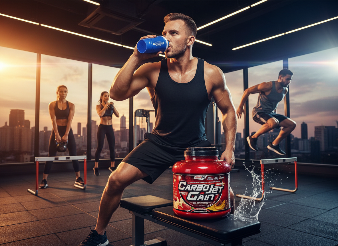 Fitsport CarboJet Gain 2250g + šejkr