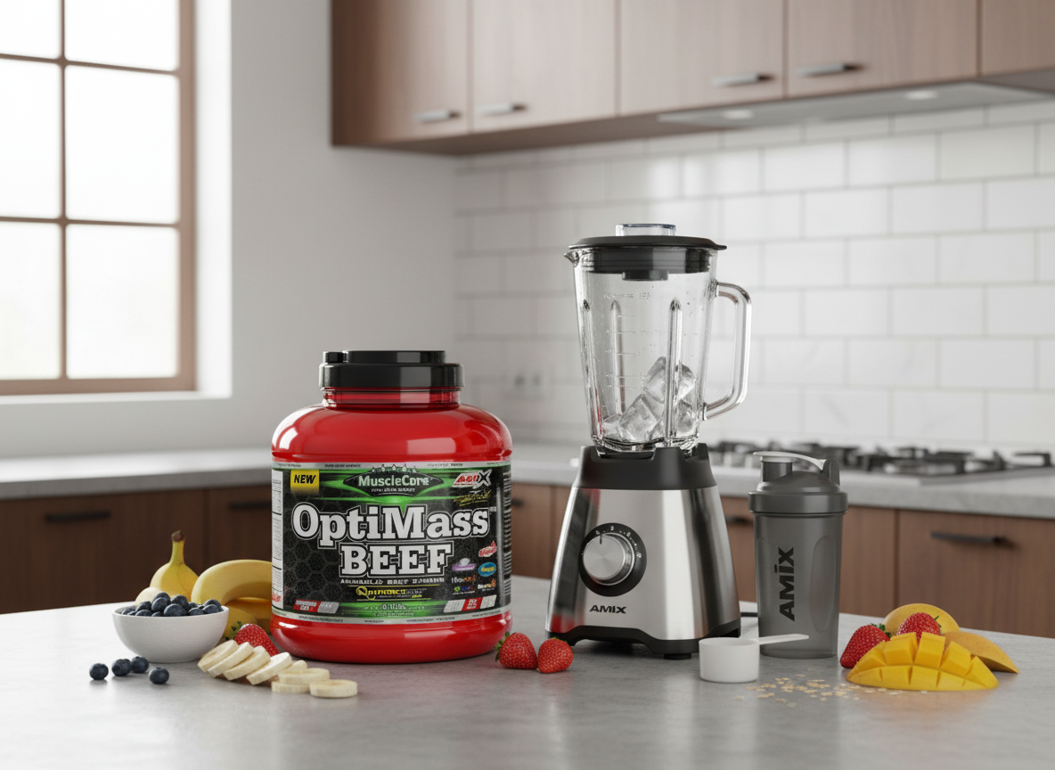 Amix MuscLe Core Five Star Series OptiMass BEEF with Hydrobeef 2500g