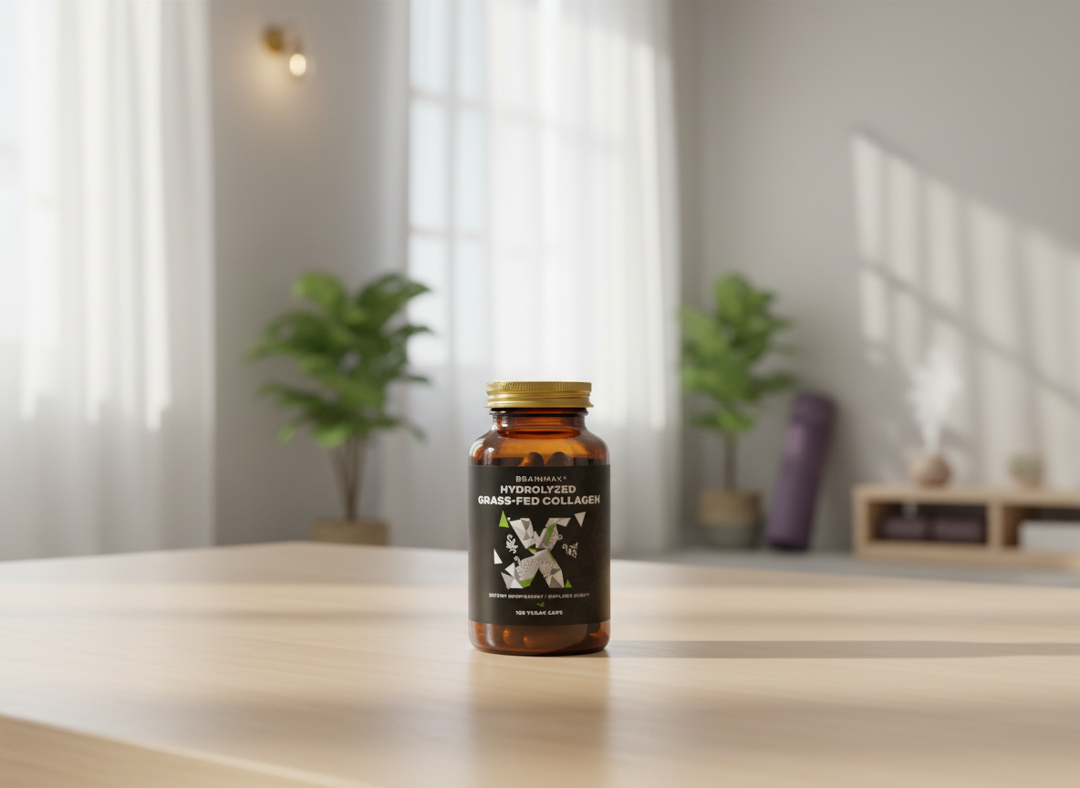 BrainMax Hydrolyzovaný GrassFed Collagen 600mg 100 kapslí