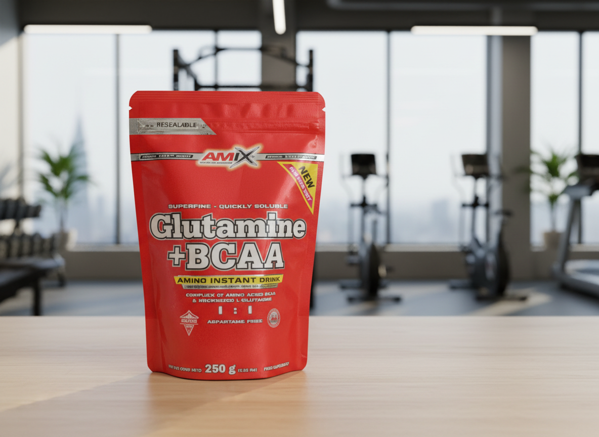 Amix L-Glutamine + BCAA 250g sáček