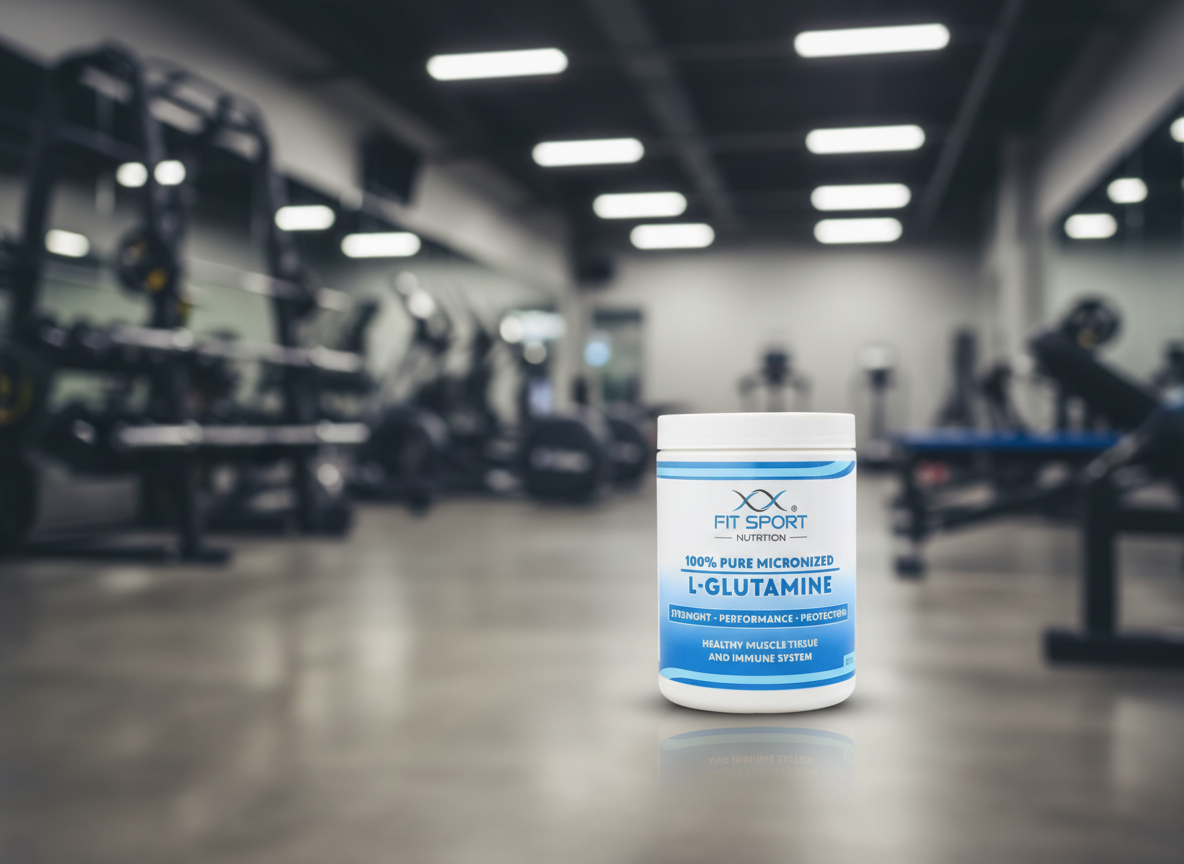FitSport Nutrition 100% Pure Micronized L-Glutamine 550g