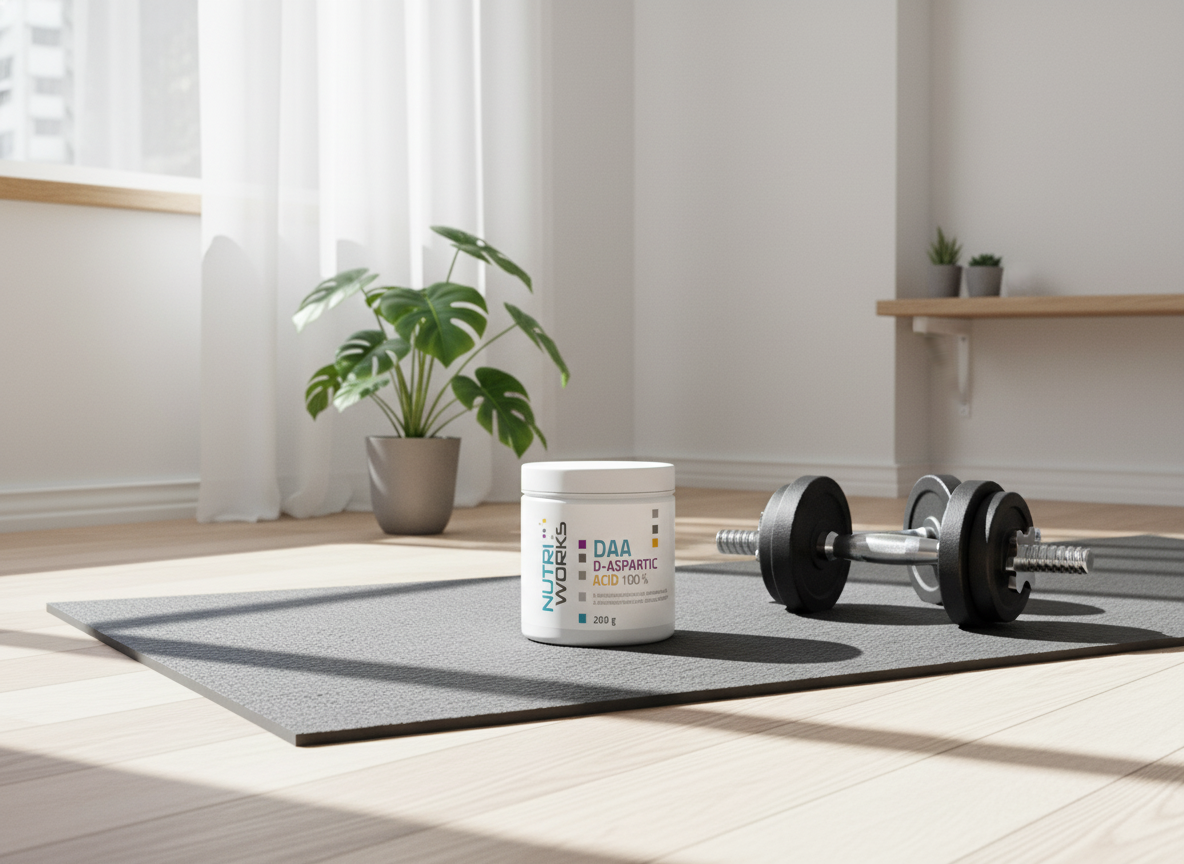 Nutri Works DAA D-aspartic Acid 100% 200g