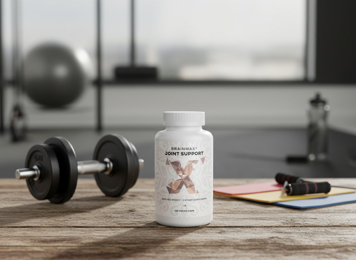 BrainMax Joint Support, podpora kloubů a kostí 180 rostlinných kapslí