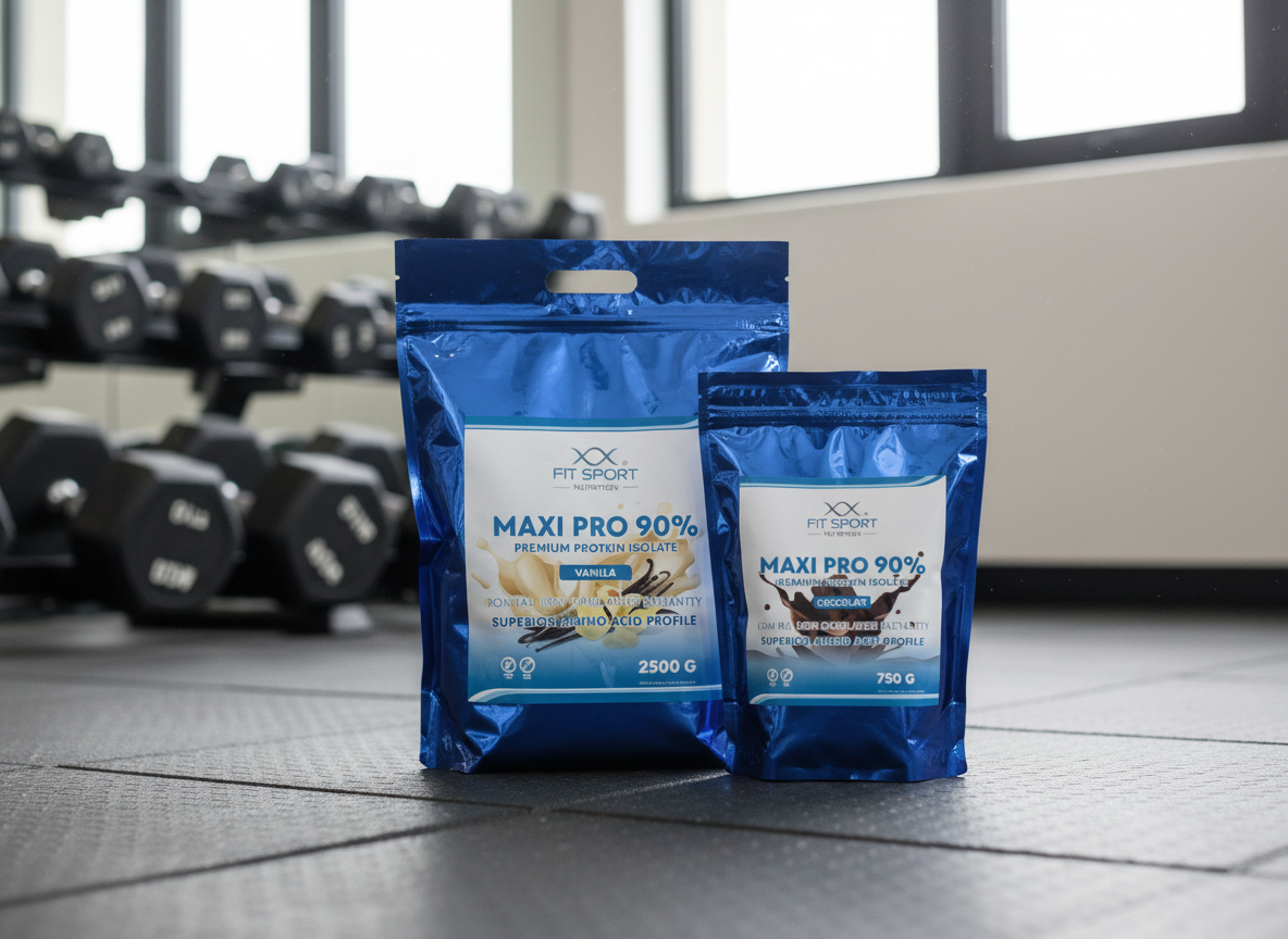FitSport Nutrition Maxi Pro 90% 2500g + Maxi Pro 90% 750g