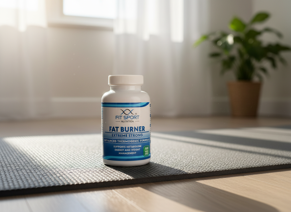FitSport Nutrition Fat Burner Extreme Strong 120 vege caps - Spalovač tuků