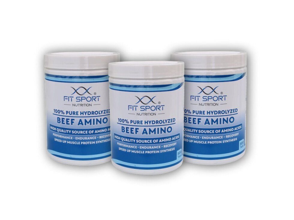 FitSport Nutrition 3x Beef Amino 500 tablet